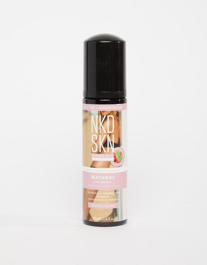 Nkd Skn Natural Gradual Tan Mousse Medium 200ml - Clear