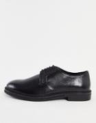 Schuh Reggie Lace Up Shoes In Black Leather