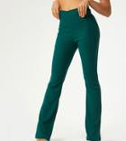 Outrageous Fortune Exclusive Wide Leg Flares In Emerald Green