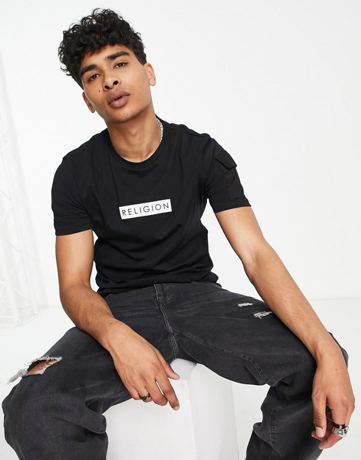 Religion Cadet T-shirt In Black