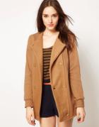 Surface To Air Forme Jacket In Soft Fleece - Brown