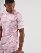 Canterbury Vapodri T-shirt In Pink Camo - Pink