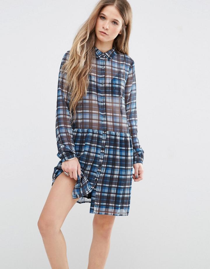 Pepe Jeans Claire Check Dress - Multi 542