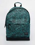 Nicce Backpack In Speckle Print - Blue