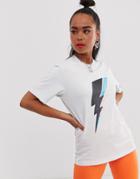 Converse Pride Lightening Bolt White T-shirt