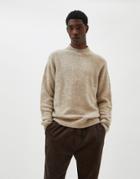 Pull & Bear Crew Neck Sweater In Camel-brown