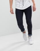Religion Skinny Fit Jeans In Dark Wash-blue