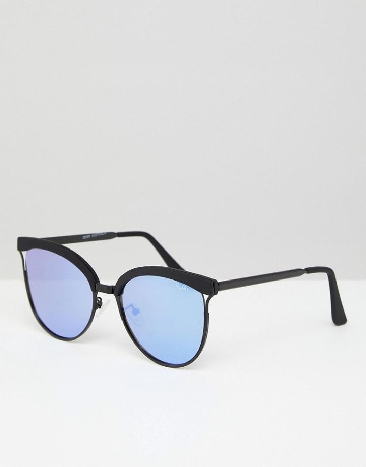 Quay Australia Star Dust Sunglasses - Black