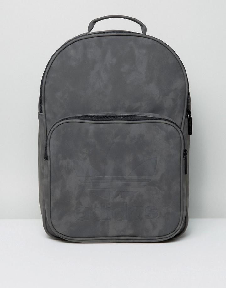 Adidas Originals Classic Backpack In Ash Bk7056 - Brown