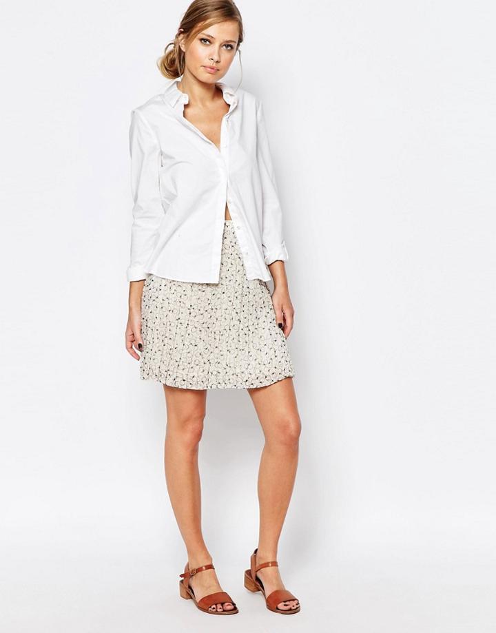 See By Chloe Printed Pleated Skirt - Multi