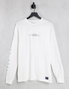 Vans Sequence Long Sleeve T-shirt In White