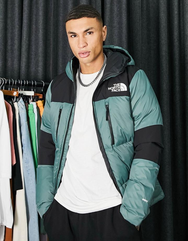 The North Face Himalayan Light Down Jacket In Green