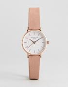 Rosefield 26wpr-263 Leather Watch In Pink - Pink