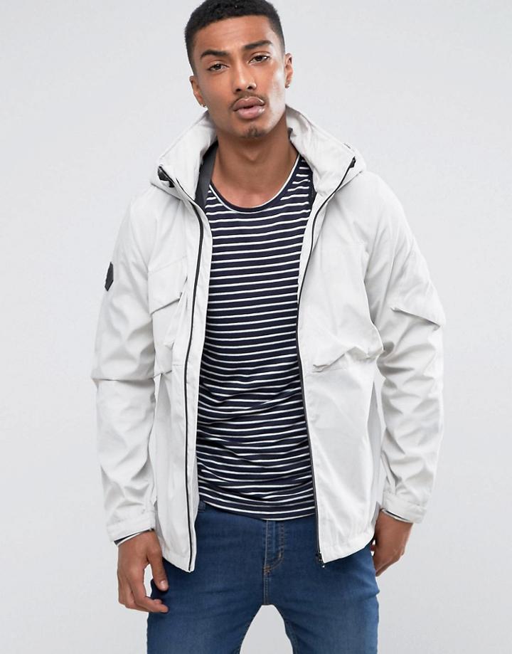 Bellfield Hooded Tech Jacket - Gray