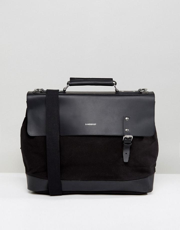 Sandqvist Jones Backpack In Black - Black