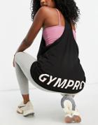 Gympro Apparel Fashion Stringer Tank Top In Black - Part Of A Set