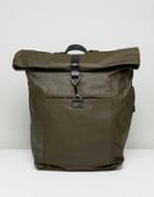 Kiomi Backpack With Leather Trims - Green