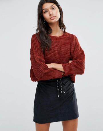 Pixie & Diamond Sweater - Red