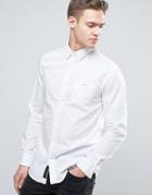 Produkt Shirt With All Over Dot Print - White