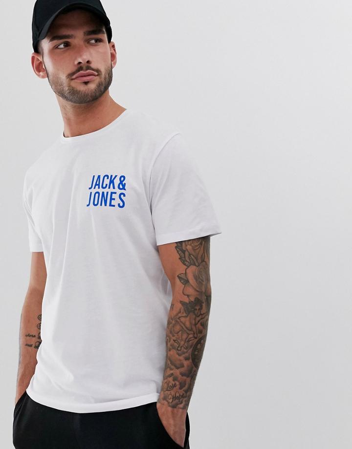Jack & Jones Logo T-shirt-navy