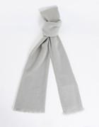 Asos Design Lightweight Blanket Scarf In Gray-grey
