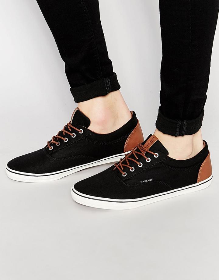 Jack & Jones Vision Canvas Sneaker - Black