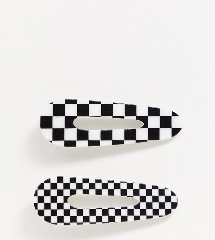 Asos Design X Christian Cowan 2 Pack Hairclips