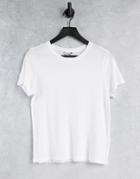 Monki Simba Organic Cotton Blend T-shirt In White