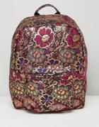 Asos Hena Brocade Backpack - Multi
