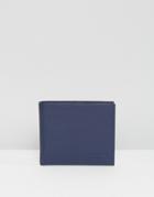 Ted Baker Wallet In Leather - Blue
