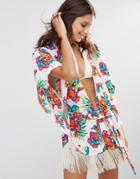 Gossard Hot Tropics Beach Kimono - Multi1