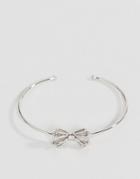Ted Baker Sennya Sweetie Bow Cuff - Silver
