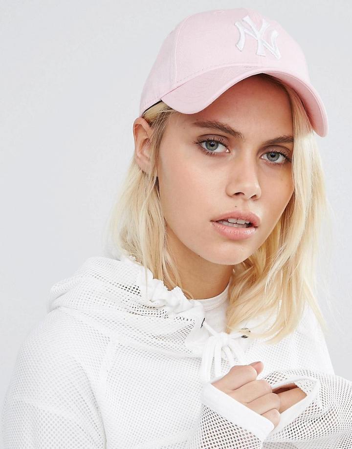 New Era 9 Forty Cap In Blush Pink - Pink