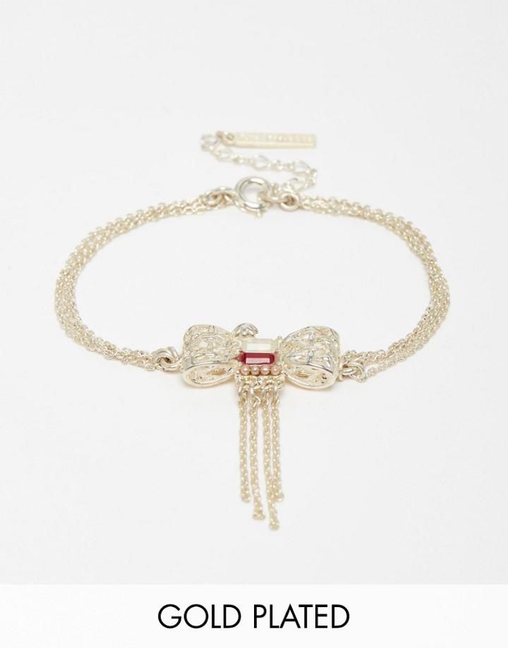 Les Nereides Bow Bracelet - Silver