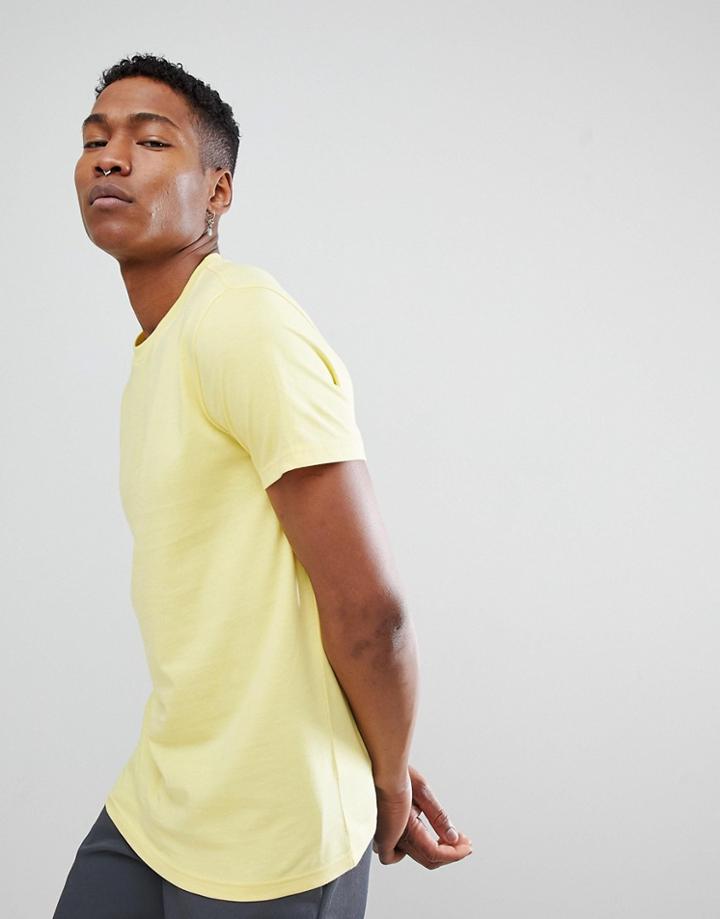 Weekday Alan T-shirt - Yellow
