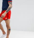 Ellesse Retro Shorts In Red - Red