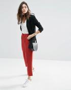 Asos Relaxed Slim Pants - Brick