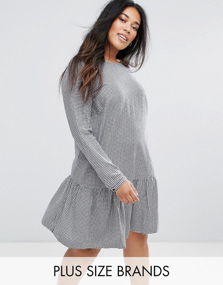 Junarose Gingham Smock Dress - Multi
