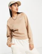 Only Lula Long Sleeve Raglan Sweatshirt In Beige - Part Of A Set-neutral