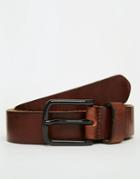 Royal Republiq Leather Legacy Belt In Brown - Brown