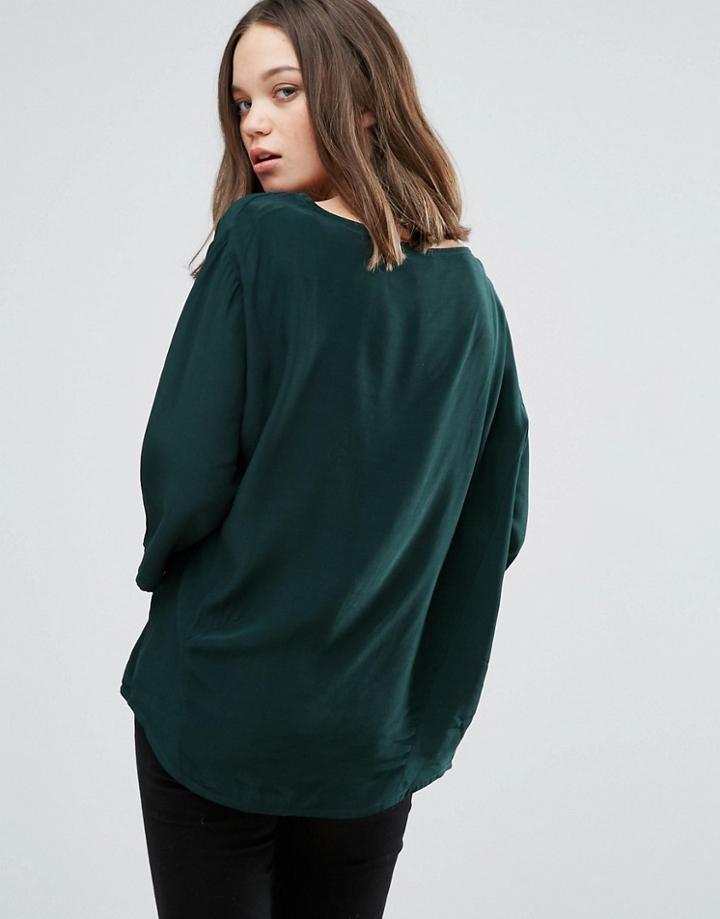 Only Hisa Shell Top - Green