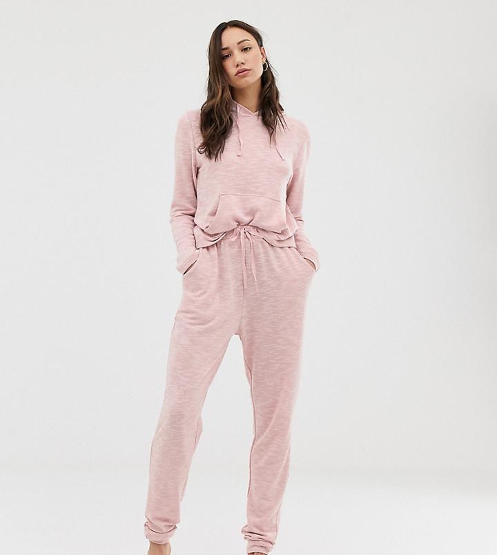 Asos Design Tall Hoodie & Jogger Set - Pink