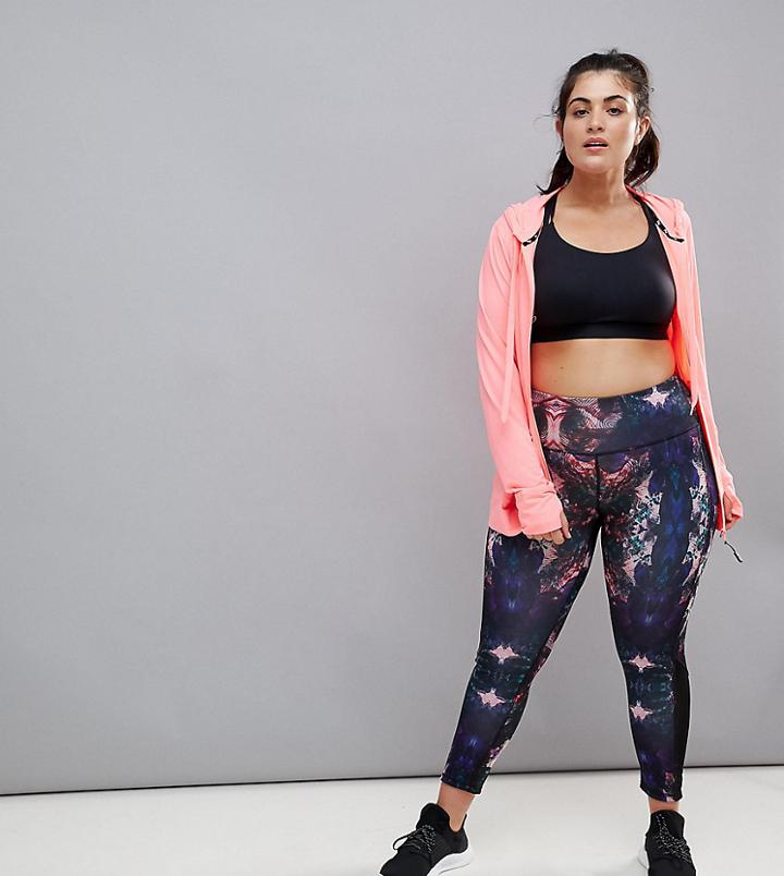 Nola Crop Leggings In Print - Multi