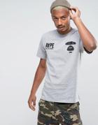 Aape By A Bathing Ape Logo T-shirt - Gray