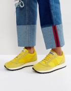 Saucony Jazz O Vintage Sneakers In Yellow - Yellow
