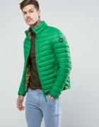 Puffa Short Padded Jacket - Green