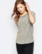 B.young 3/4 Sleeve T-shirt - Vanilla Sky
