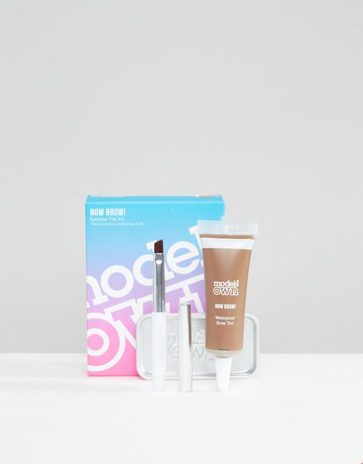 Models Own Now Brow Eyebrow Tint Kit - Blonde