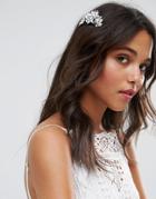 Asos Occasion Crystal Hair Comb - Silver