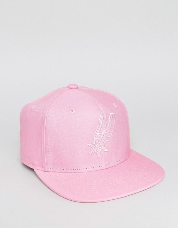 Mitchell & Ness Snapback Cap San Antonio Spurs - Pink